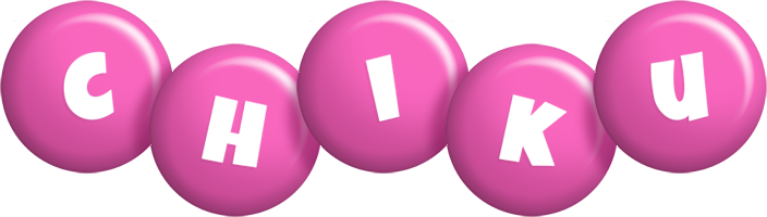 Chiku candy-pink logo