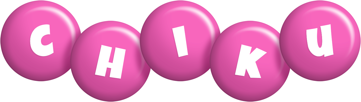 Chiku candy-pink logo