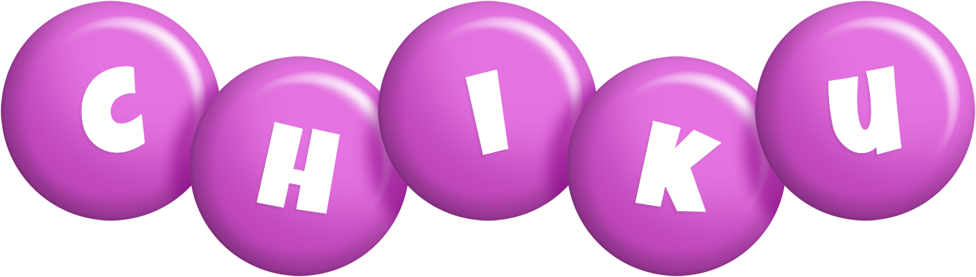 Chiku candy-purple logo