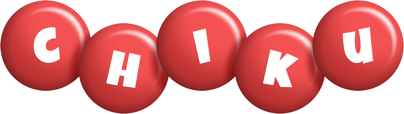 Chiku candy-red logo