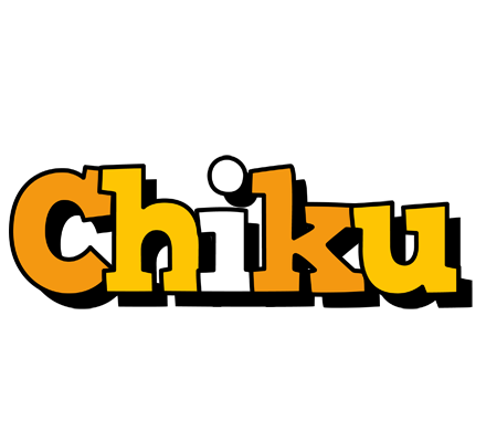 Chiku cartoon logo