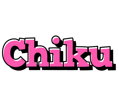 Chiku girlish logo