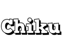 Chiku snowing logo