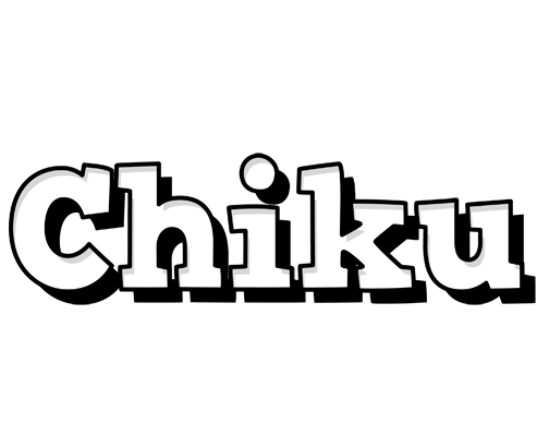 Chiku snowing logo