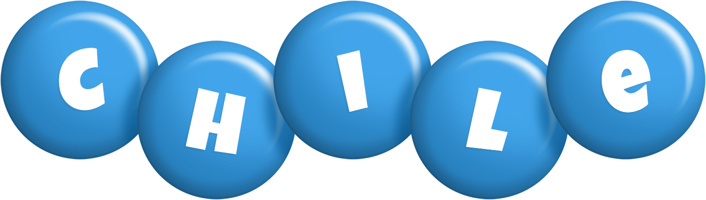 Chile candy-blue logo