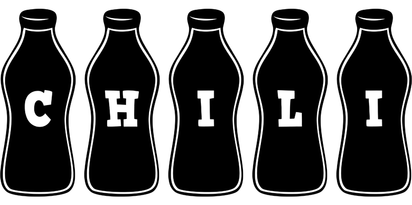 Chili bottle logo