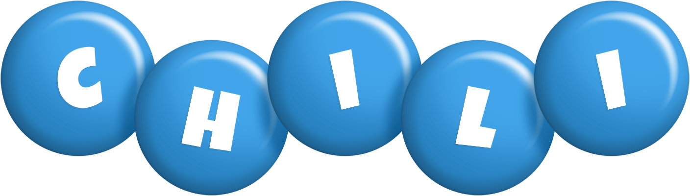Chili candy-blue logo