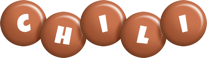 Chili candy-brown logo