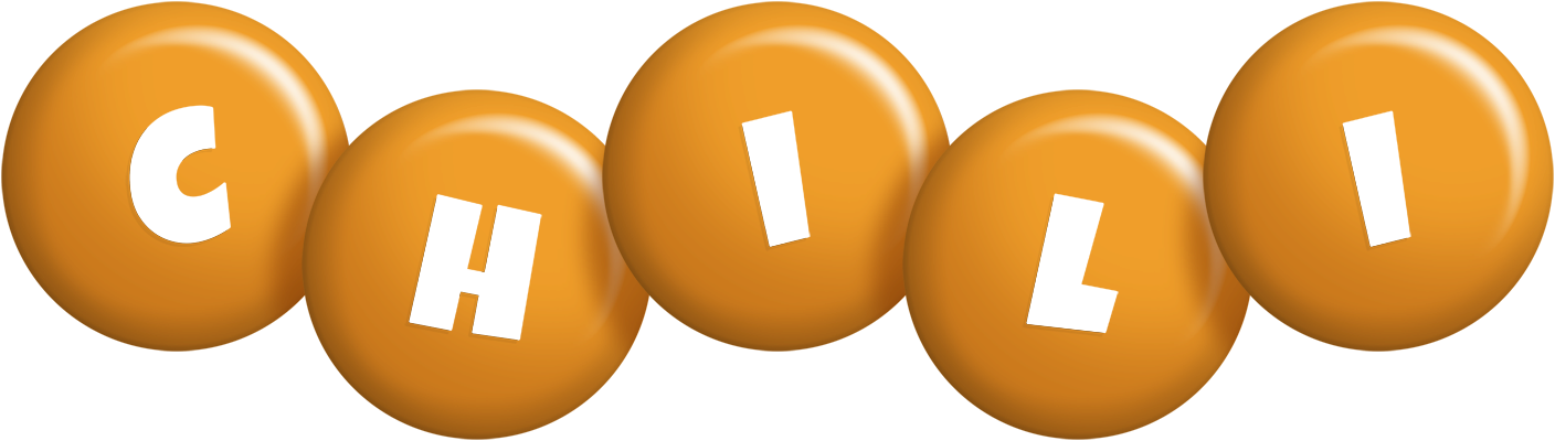 Chili candy-orange logo