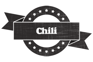 Chili grunge logo