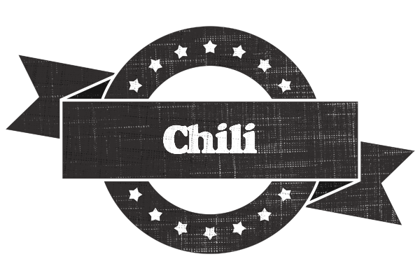 Chili grunge logo