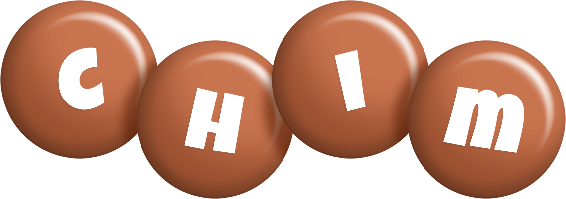 Chim candy-brown logo