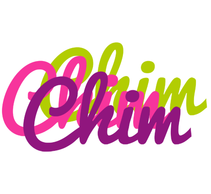 Chim flowers logo