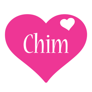 Chim love-heart logo