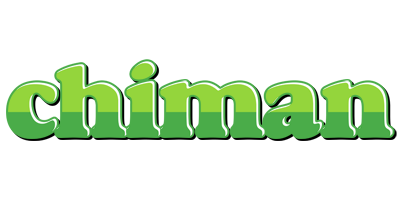 Chiman apple logo