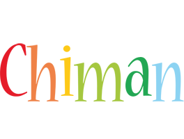 Chiman birthday logo