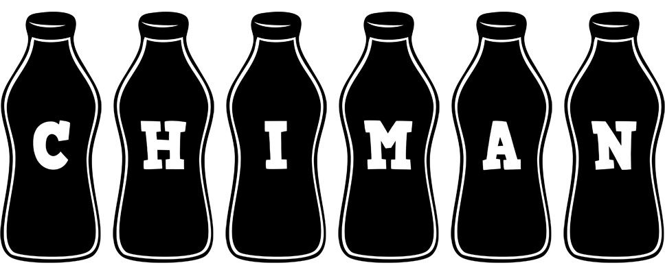 Chiman bottle logo