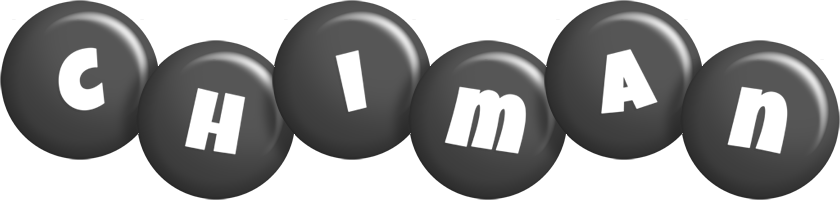 Chiman candy-black logo