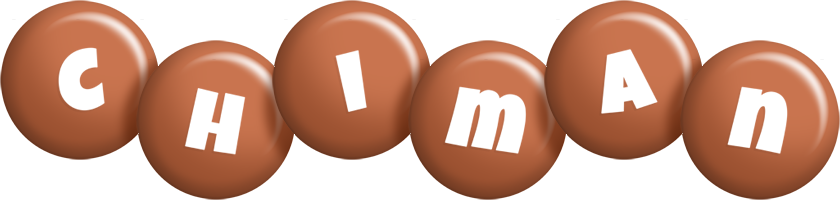 Chiman candy-brown logo