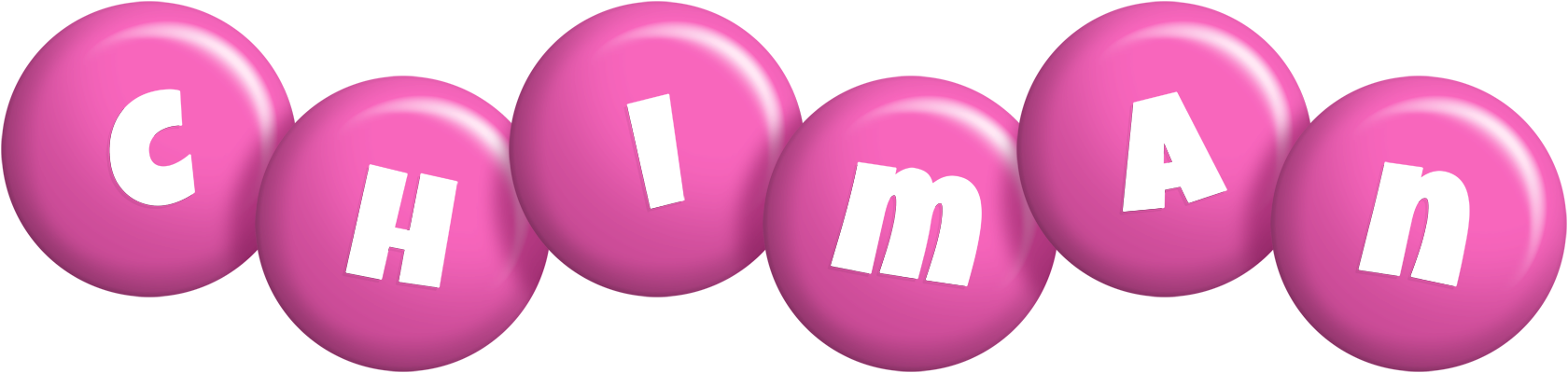 Chiman candy-pink logo