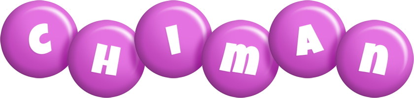 Chiman candy-purple logo
