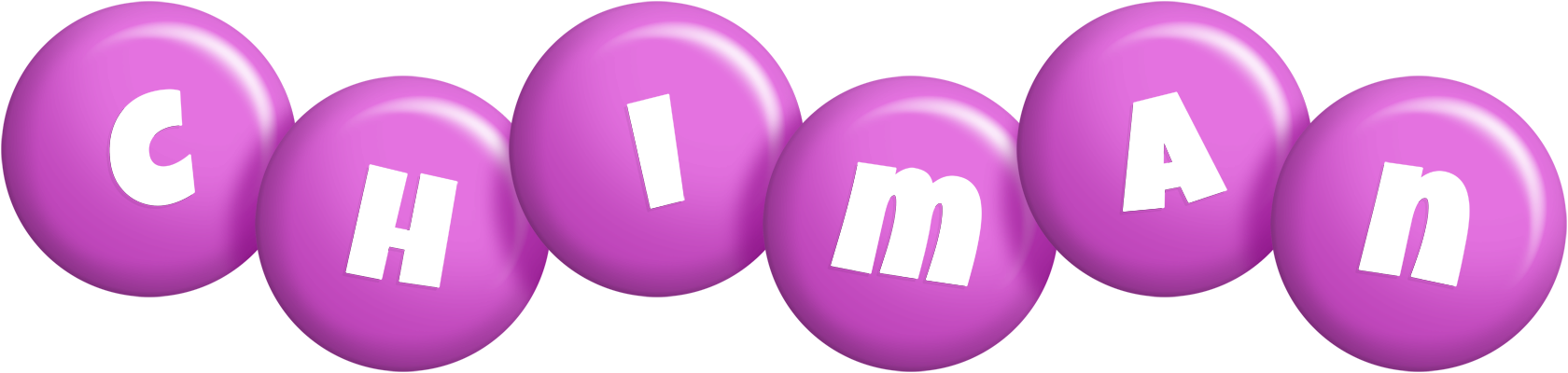 Chiman candy-purple logo