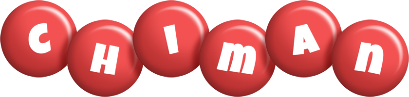 Chiman candy-red logo