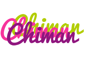 Chiman flowers logo