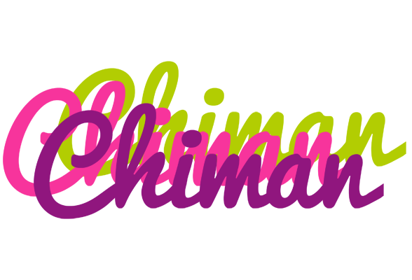 Chiman flowers logo