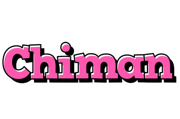 Chiman girlish logo