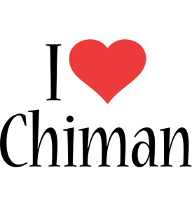 Chiman i-love logo