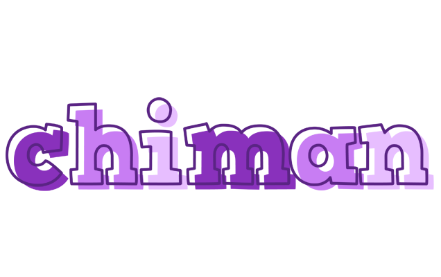 Chiman sensual logo
