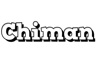Chiman snowing logo