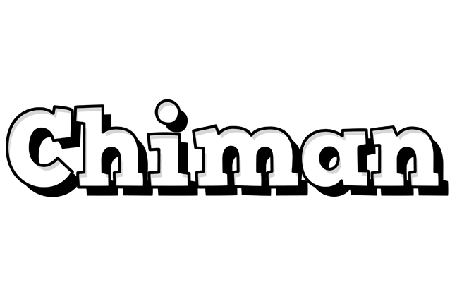 Chiman snowing logo