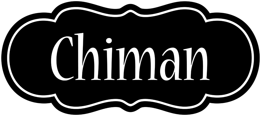 Chiman welcome logo