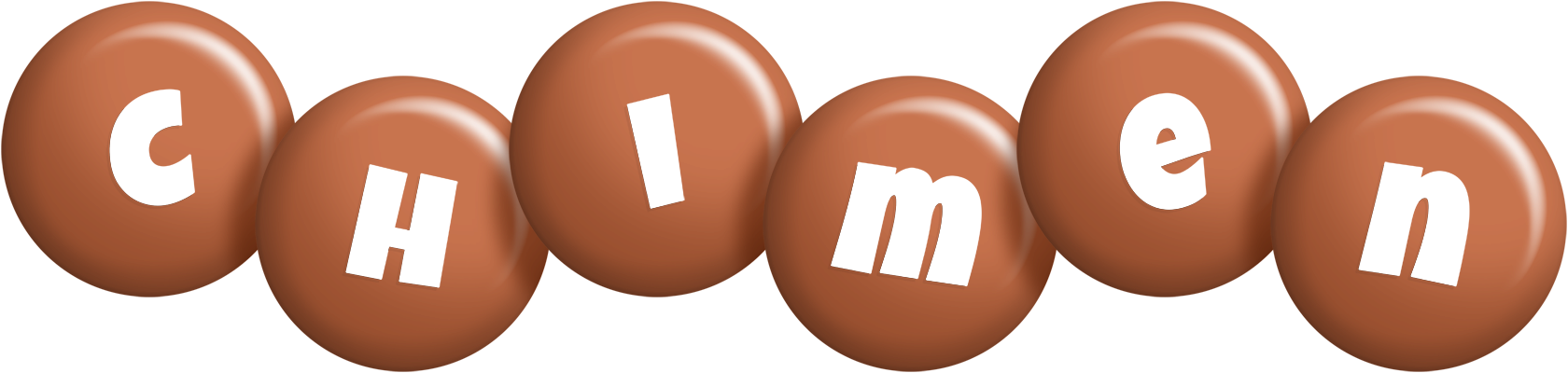 Chimen candy-brown logo