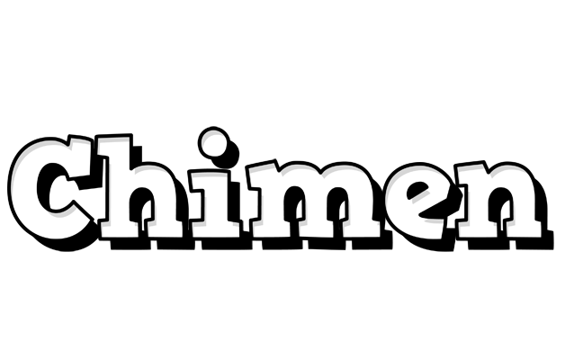 Chimen snowing logo