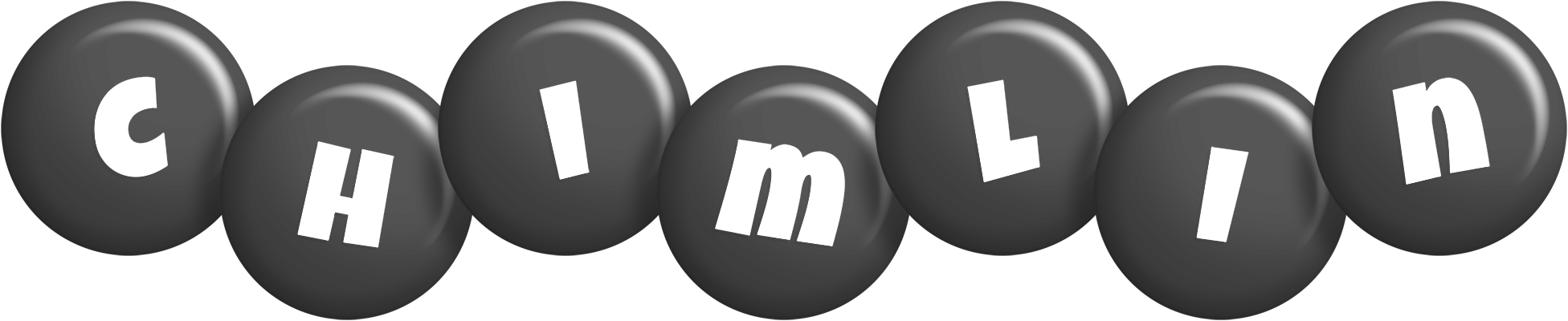 Chimlin candy-black logo