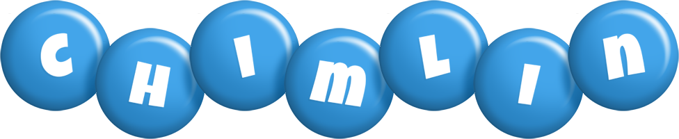 Chimlin candy-blue logo