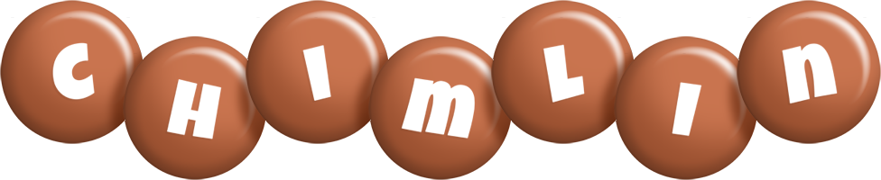 Chimlin candy-brown logo