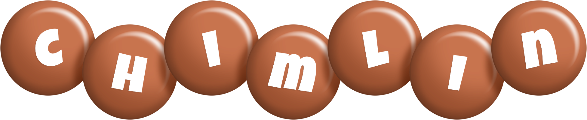 Chimlin candy-brown logo