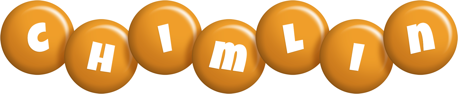 Chimlin candy-orange logo