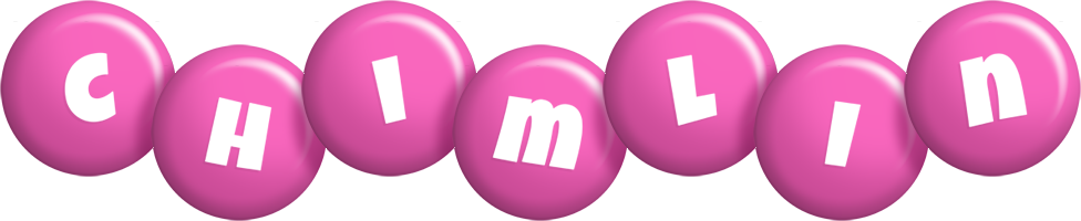 Chimlin candy-pink logo