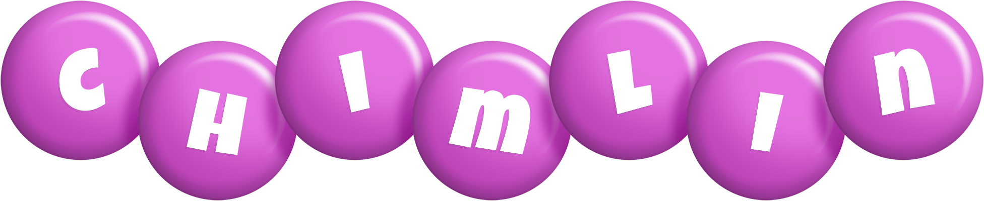 Chimlin candy-purple logo