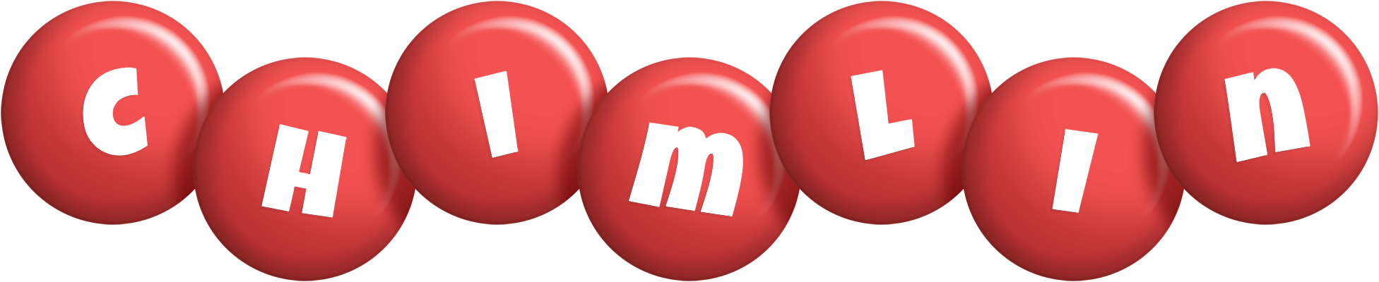 Chimlin candy-red logo