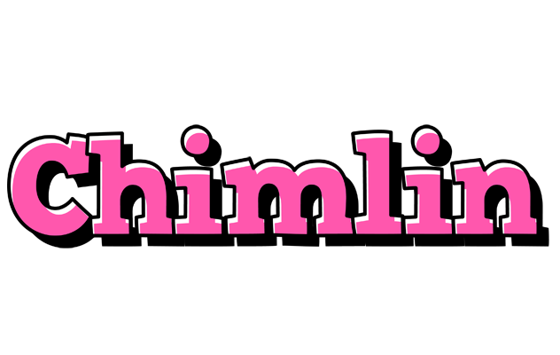 Chimlin girlish logo