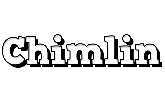 Chimlin snowing logo