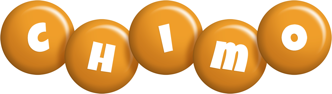 Chimo candy-orange logo