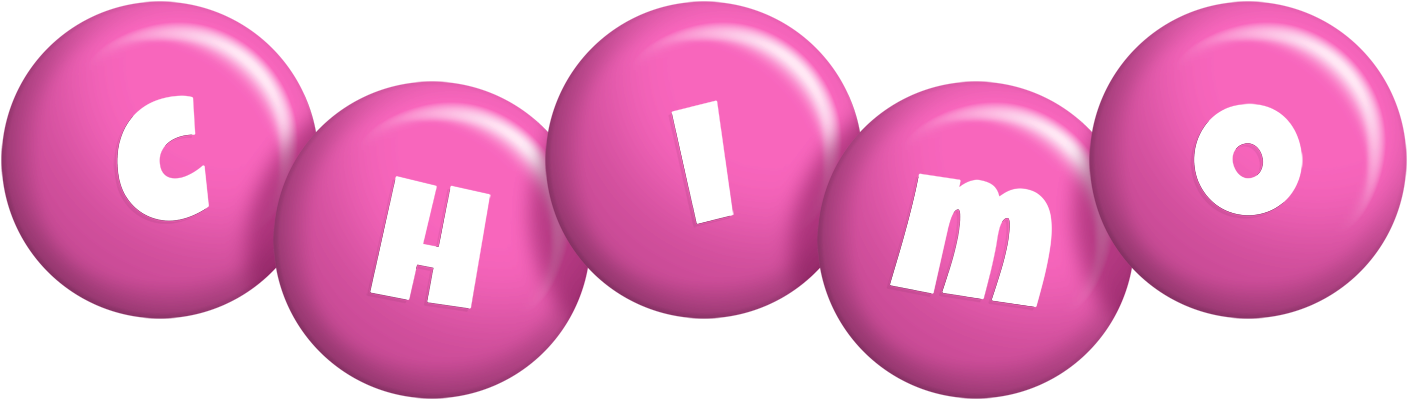 Chimo candy-pink logo