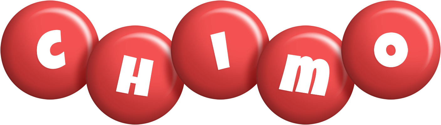 Chimo candy-red logo